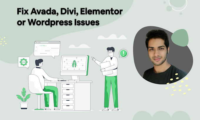 fix avada, elementor, divi, wordpress error