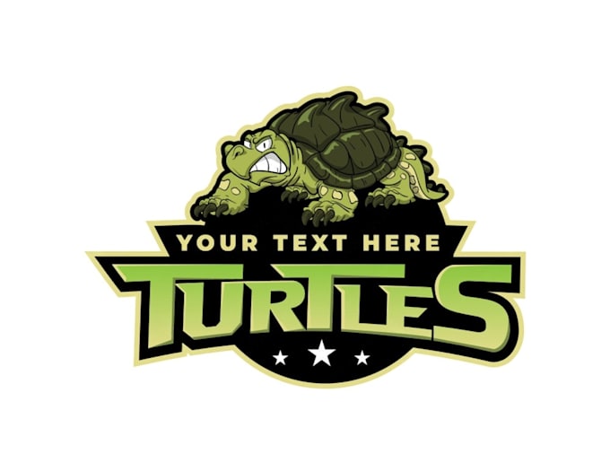 design amazing turtle logo  with free source files