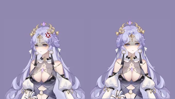 design and rig live2d vtuber model 2dvtuber model vtuber commission 2d anime