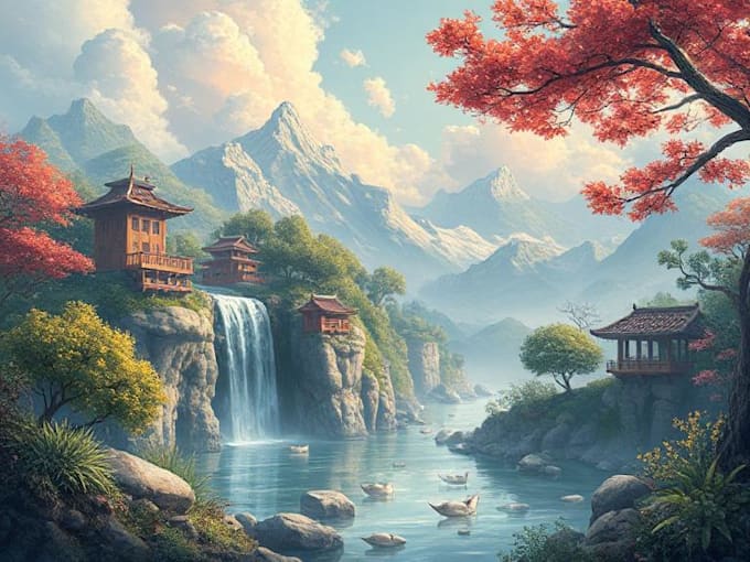 create high quality and affordable environment art