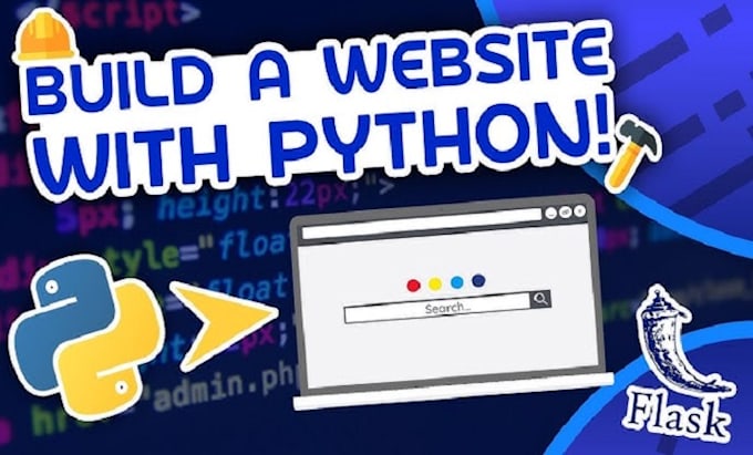 create website and app development with python