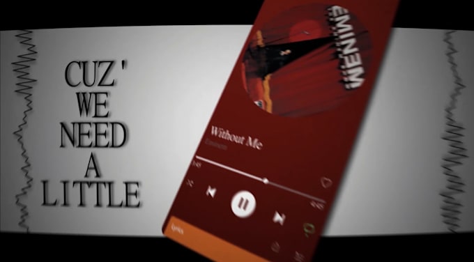 create professional 2d and 3d lyric videos