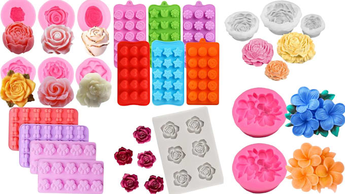 design professional silicone mold for manufacturing, casting and 3d printing