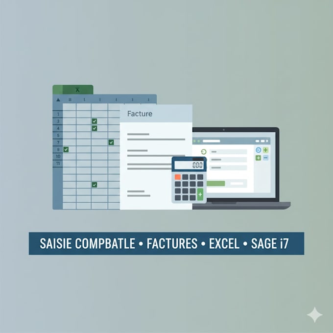 saisie comptable précise et rapide des factures  écritures comptables