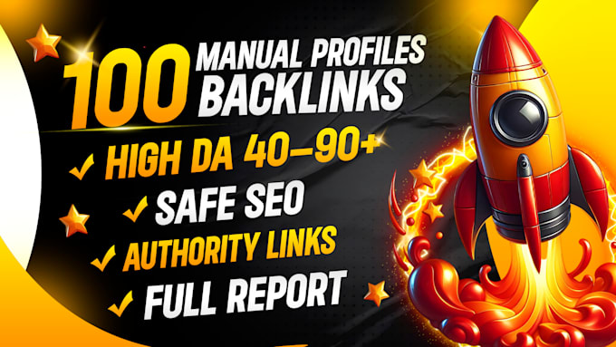 create social media profile on top notch platform for seo backlinks