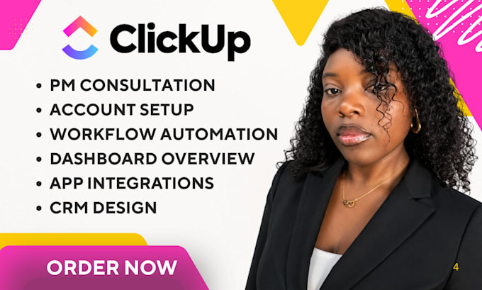 make com automation clickup dashboard, click up automation, make com