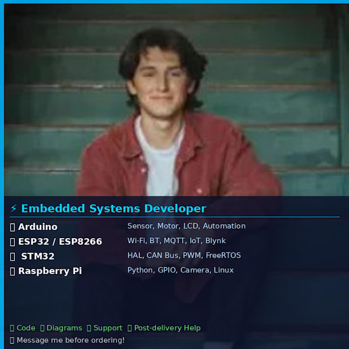 program arduino esp32 stm32 raspberry pi and pic firmware development
