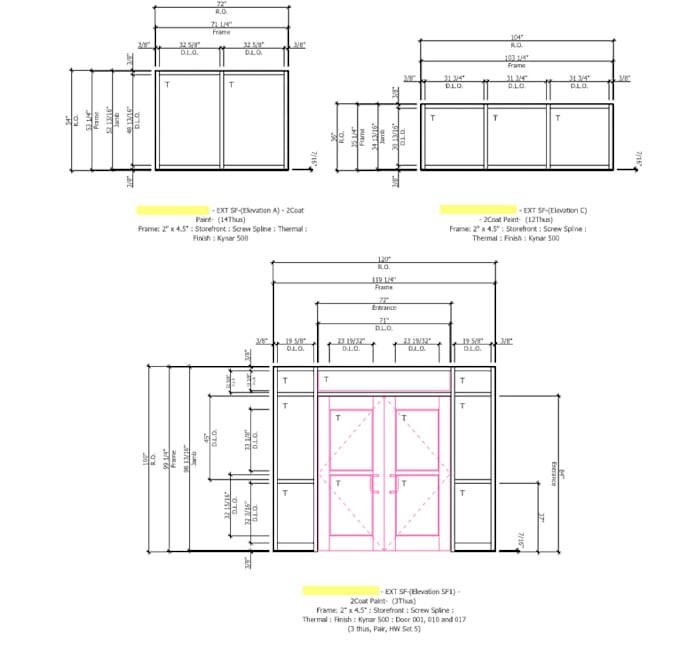 prepare accurate glazing estimation and takeoff