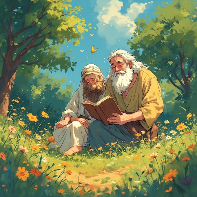 write or illustrate a beautiful bible themed storybook