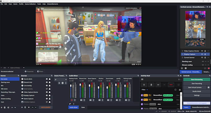give 1 on 1 lessons to setup and configure your obs studio from scratch