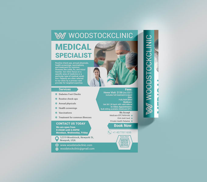make professional business flyer for your company