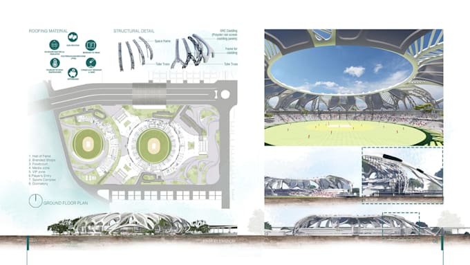 do 3d sport stadium complex design, sport facilities complex design,gaming arena
