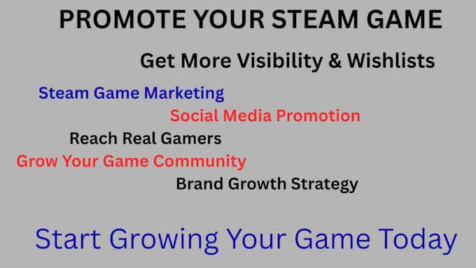 promote your steam game and help increase wishlists