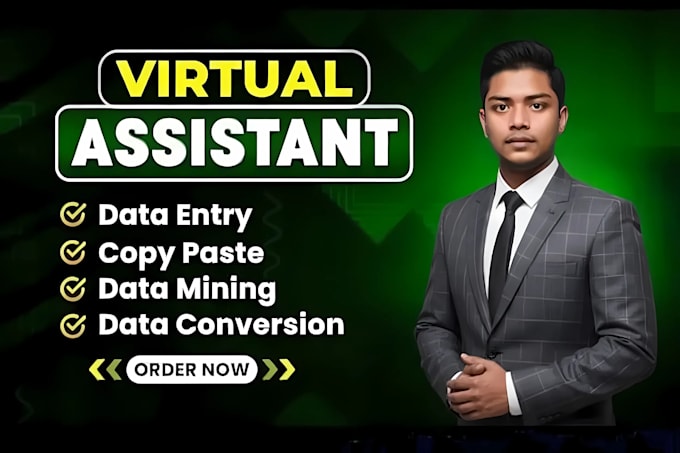 be your data entry operator