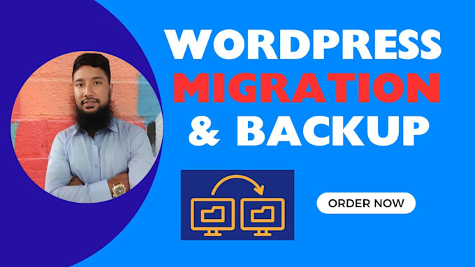 migrate, backup and transfer wordpress website within 3hours