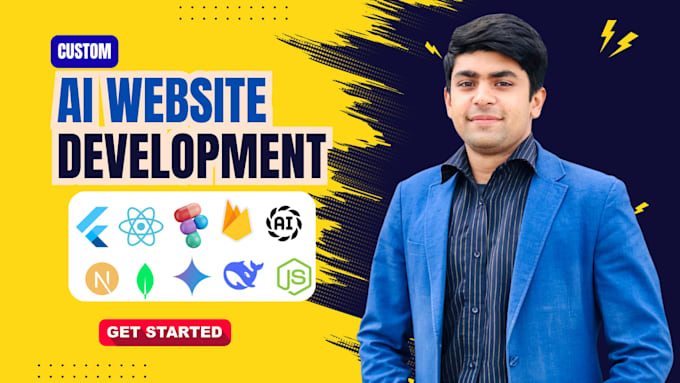 ai website development business website full stack frontend software developer