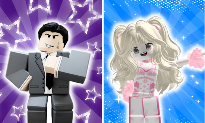make you a high quality roblox gfx thumbnail and  pfp