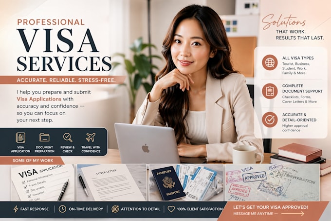professionally assist you with schengen visa application and documentation
