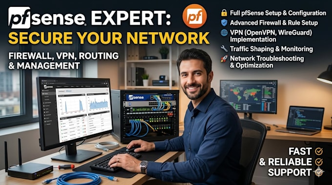 setup and fix your pfsense firewall and VPN securely