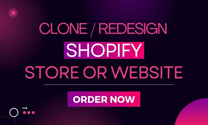 duplicate clone, revamp, copy shopify store design