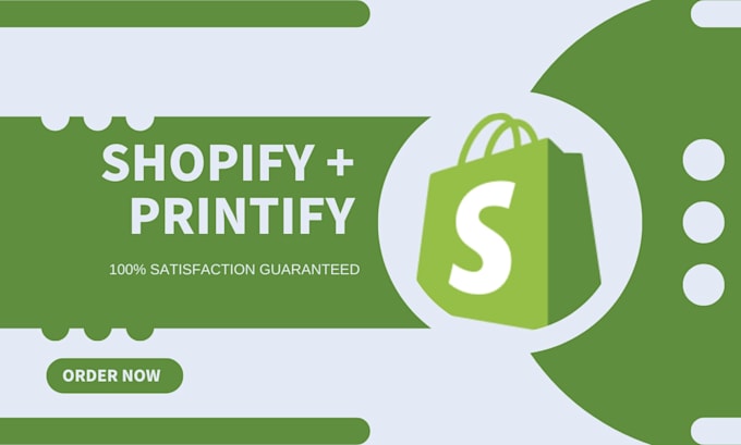 build your shopify printify dropshipping store