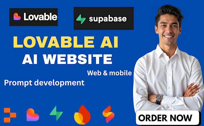 develop lovabe ai web app, lovable dev, replit ai, supabase, base44, vibe coding