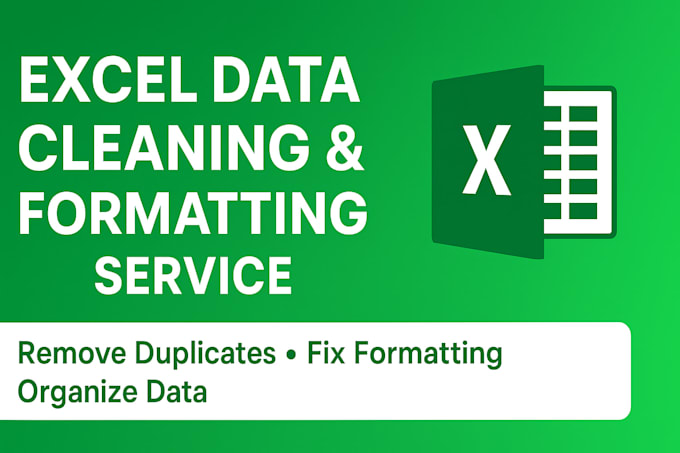fix your messy excel sheet and clean your data