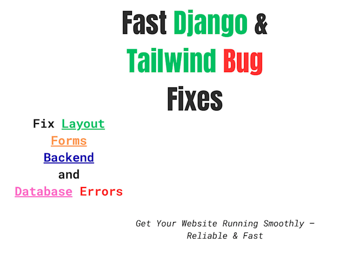 debug  django website and fix broken pages or features