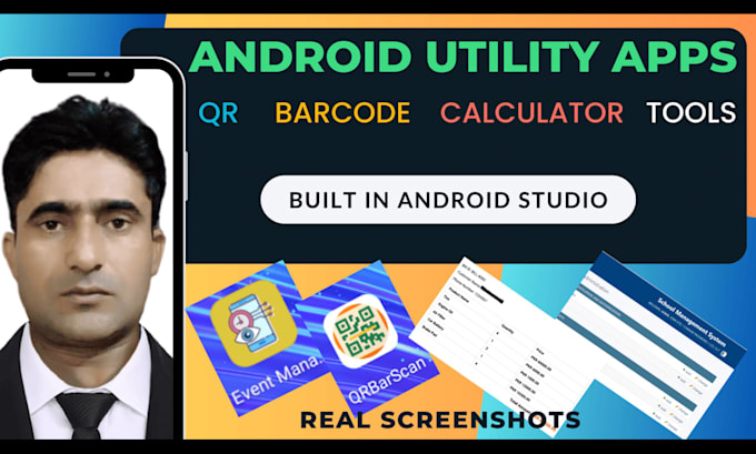 develop android tools apps like qr scanner and utility apps
