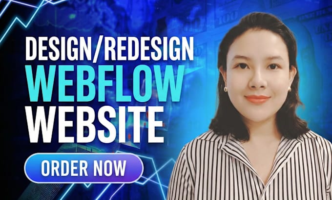 be your webflow developer for webflow website design