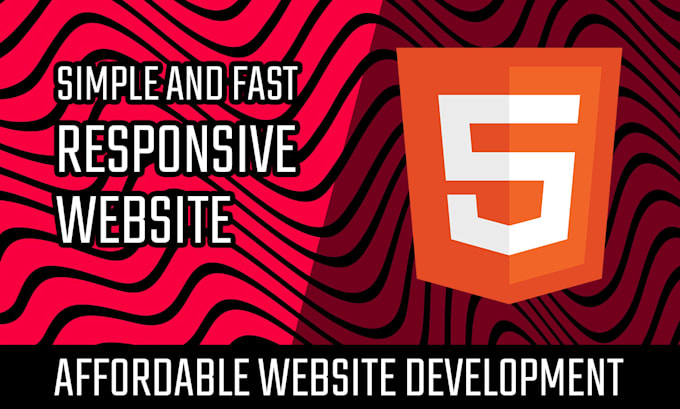create a simple and fast website