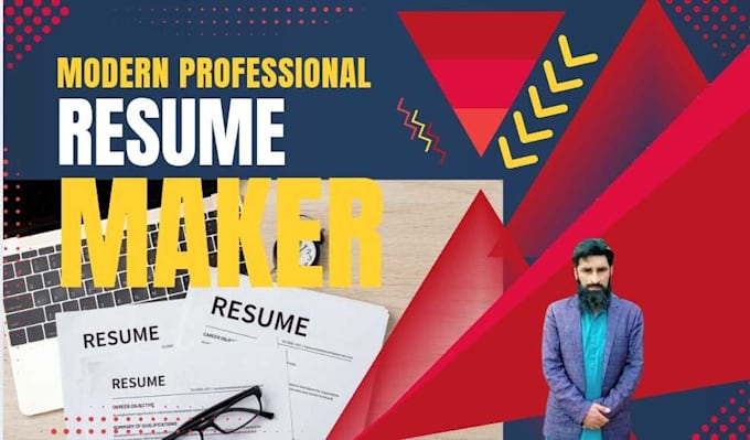 create a professional resume and modern CV design