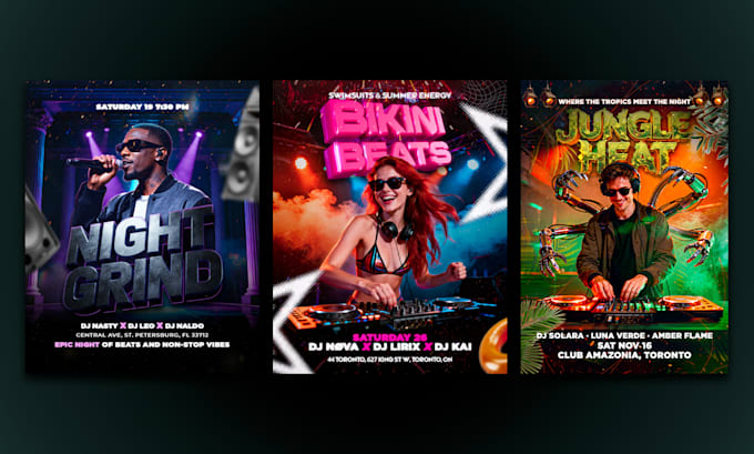 design a flyer and motion flyer