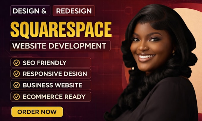 build squarespace website squarespace design or redesign website development