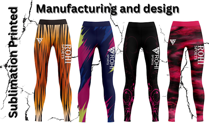 do custom sublimation printed women legging