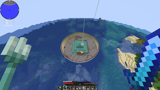 farm, build stuff for u