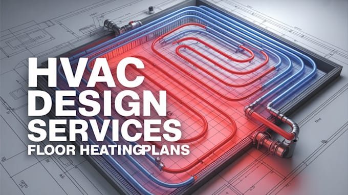 Hydronic floor heating layout hvac system design heat loss report hvac ...