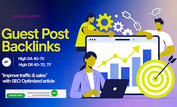 do off page SEO service using guest post backlinks