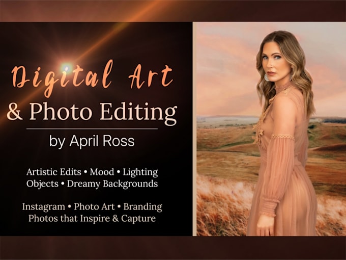 edit photos into artistic creations, retouch, object removal