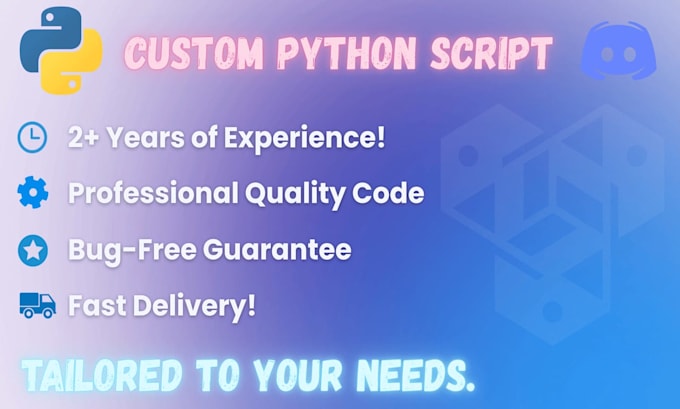 create python program or scripts