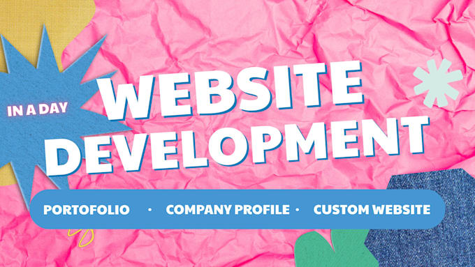build responsive portfolio, company profile or custom web