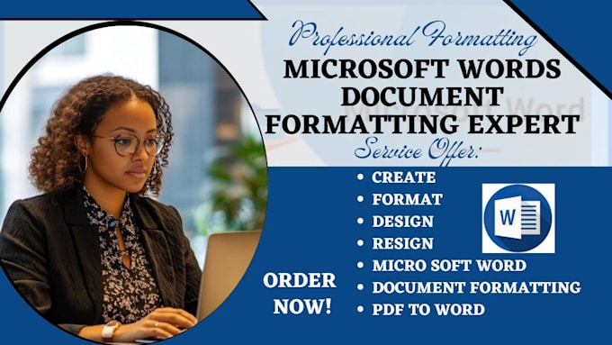 design, edit, format, create, microsoft word document, ms word formatting
