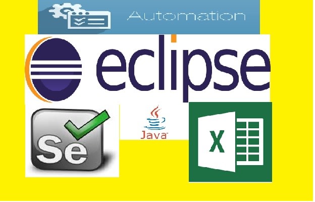 do java programming and selenium with Excel automation