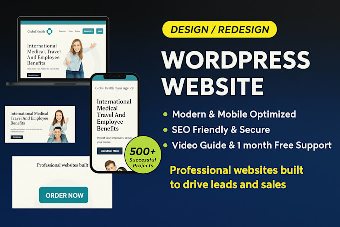 wordpress website design wordpress elementor wordpress hostinger website SEO
