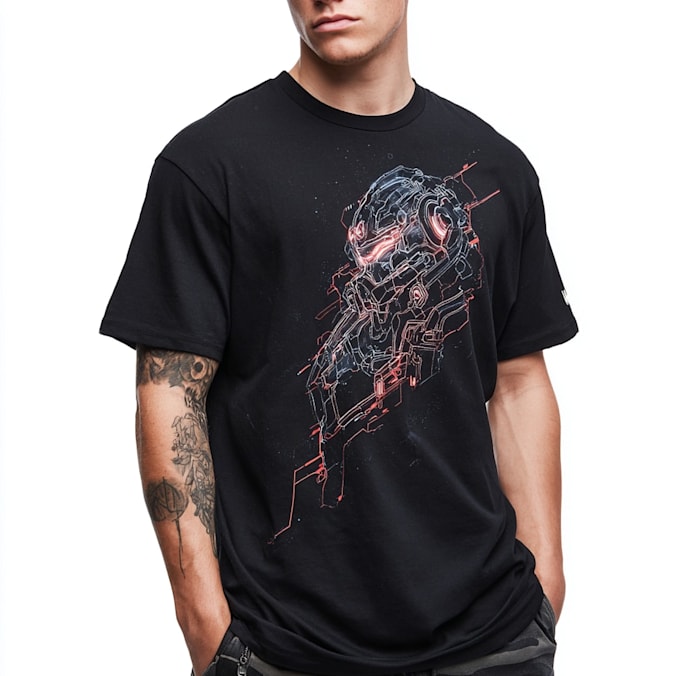 design aesthetic scifi tshirts