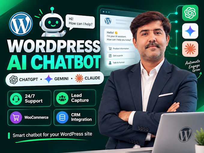 integrate ai chatbot chatgpt gemini into wordpress website