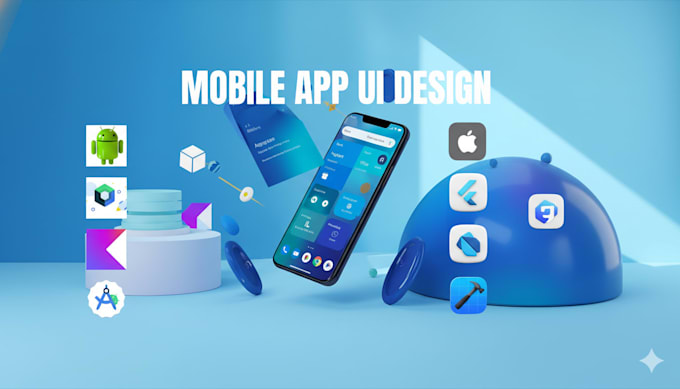 design mobile app ui using jetpack compose, swiftui and flutter