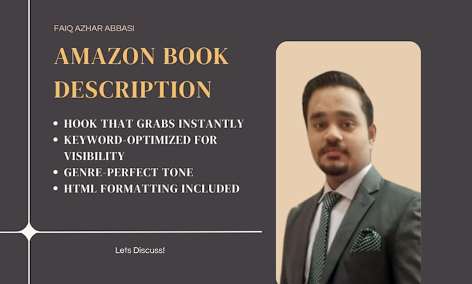 do amazon book description, ebook and kindle copywriting