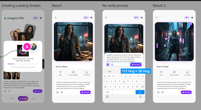 develop flutter ios and android app with clean UI