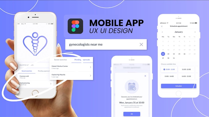 Design a mobile app in figma by Alishaescarez | Fiverr